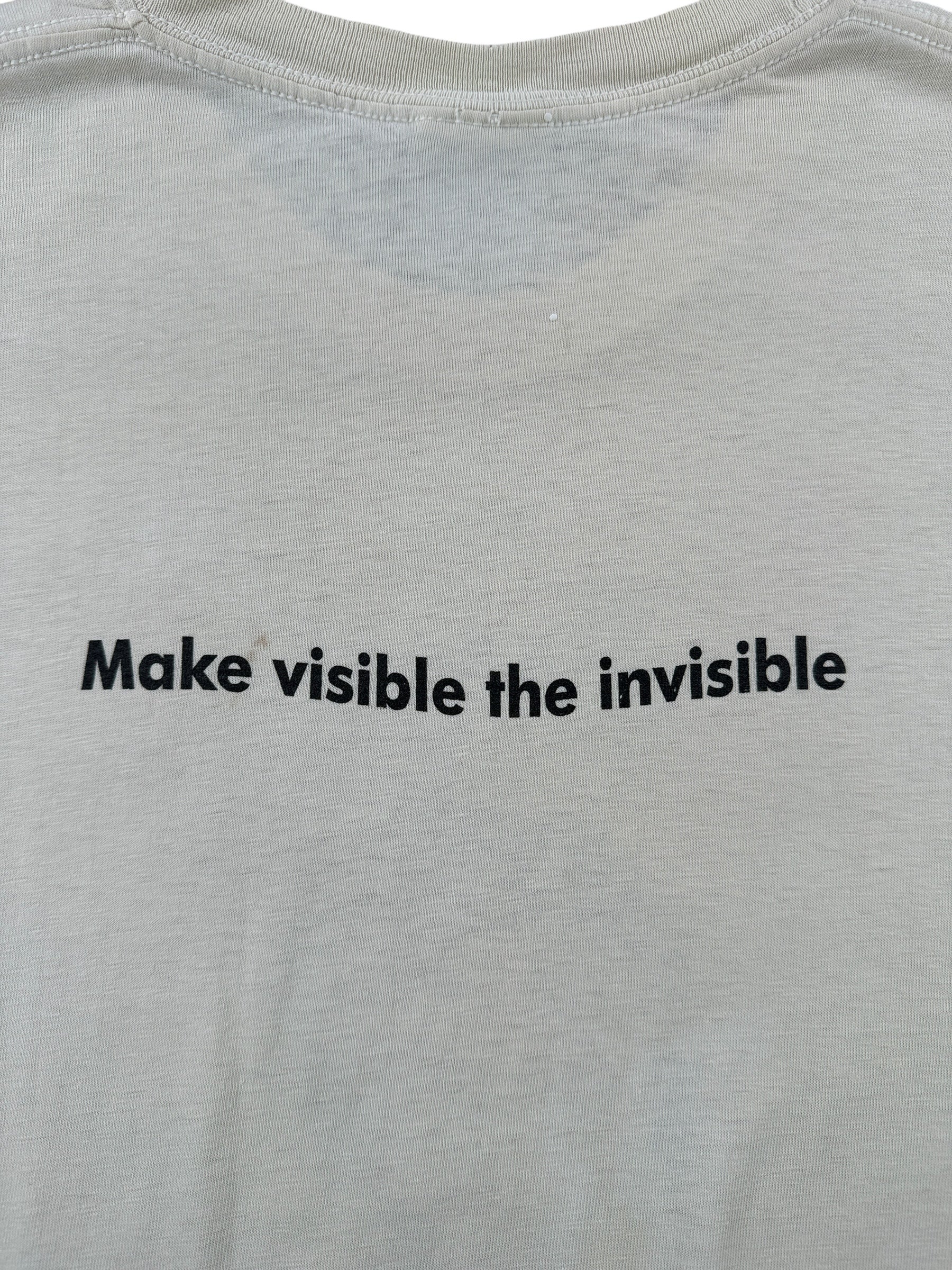 Back Graphic of Vintage Marcel Marceau Mime Tee SZ L