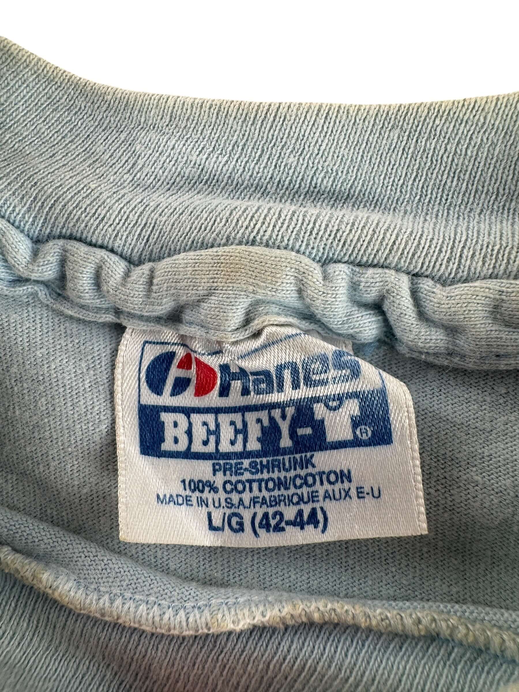 Tag on Vintage Handcar Race Team Tee SZ L