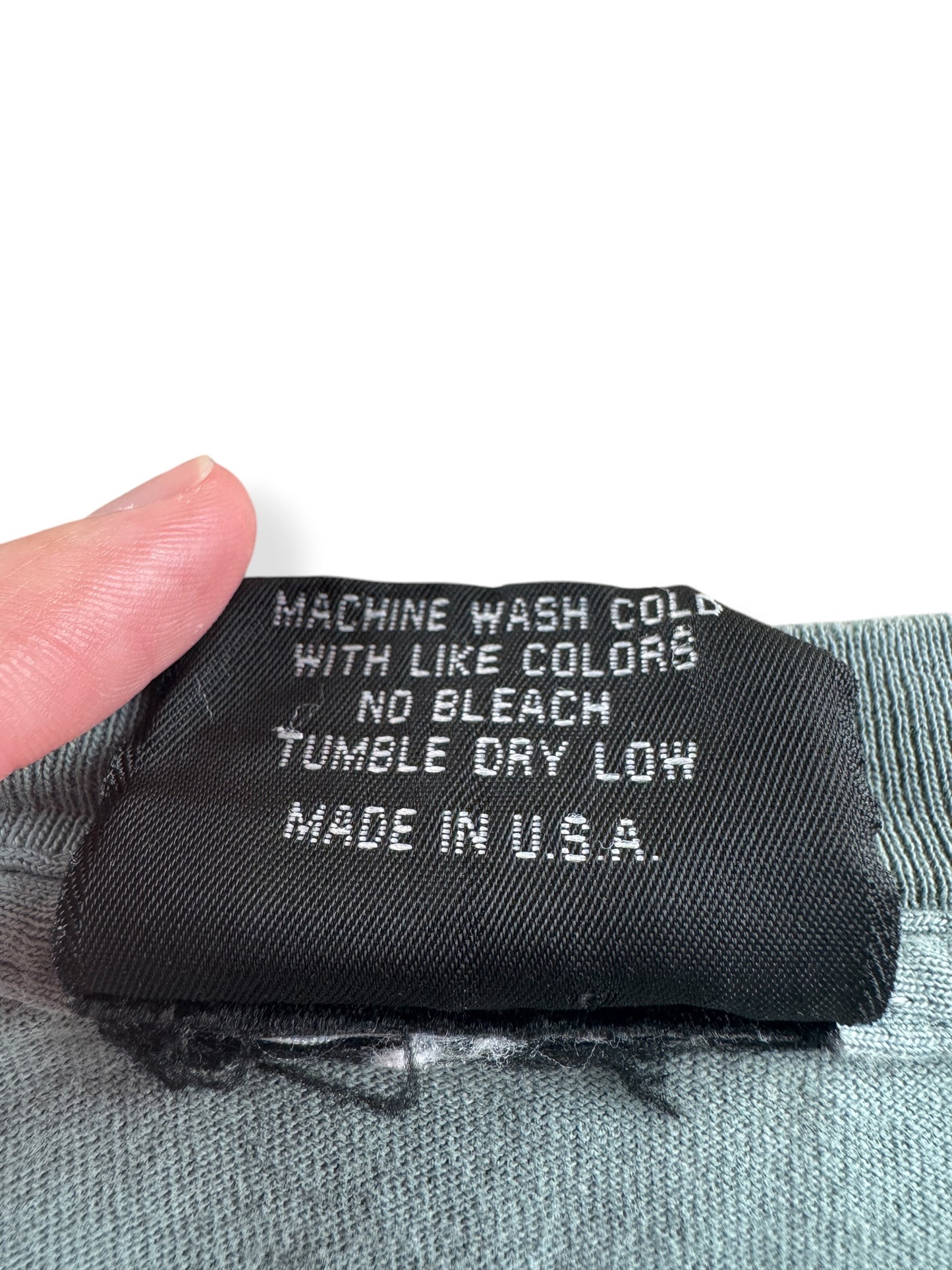 Tag on Vintage World Industries Flame Boy Tee SZ L
