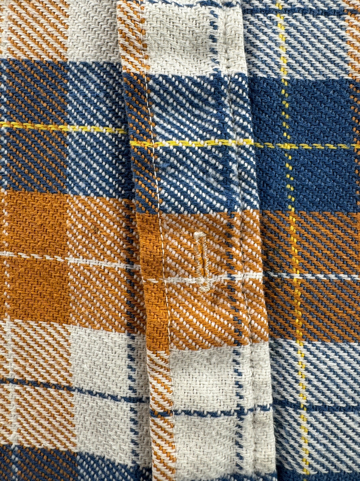 Missing button on Vintage Big Mac Cotton Flannel SZ M