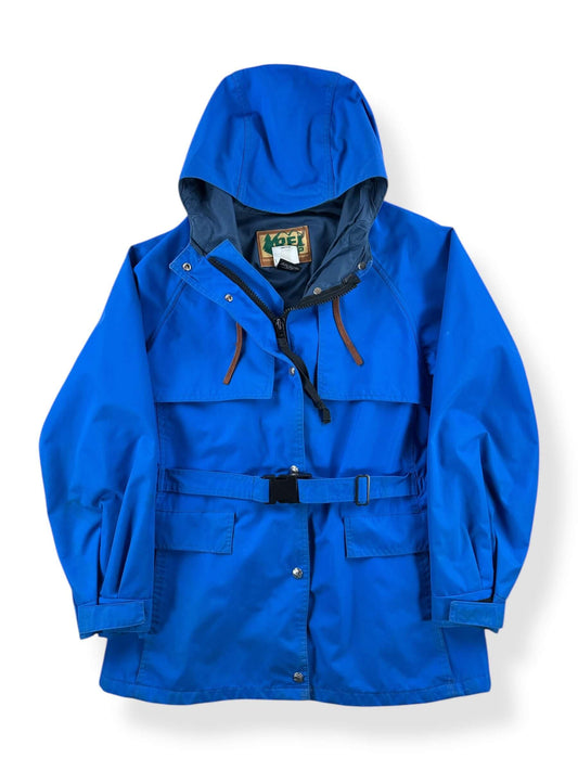 Front of Vintage Ladies REI Blue Jacket SZ L