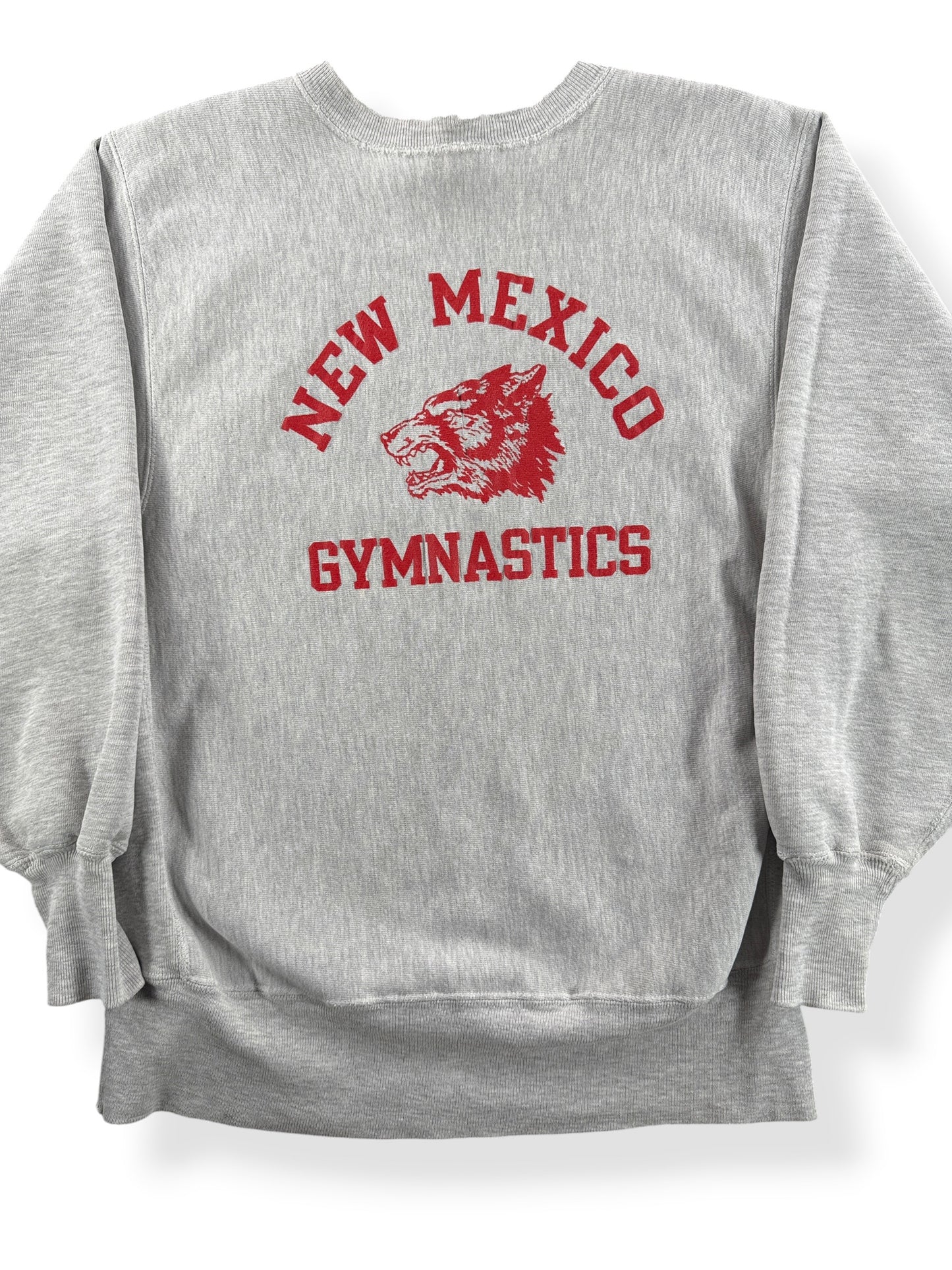 Vintage Champion Reverse Weave New Mexico Gymnastics Crewneck SZ L (Fits M)