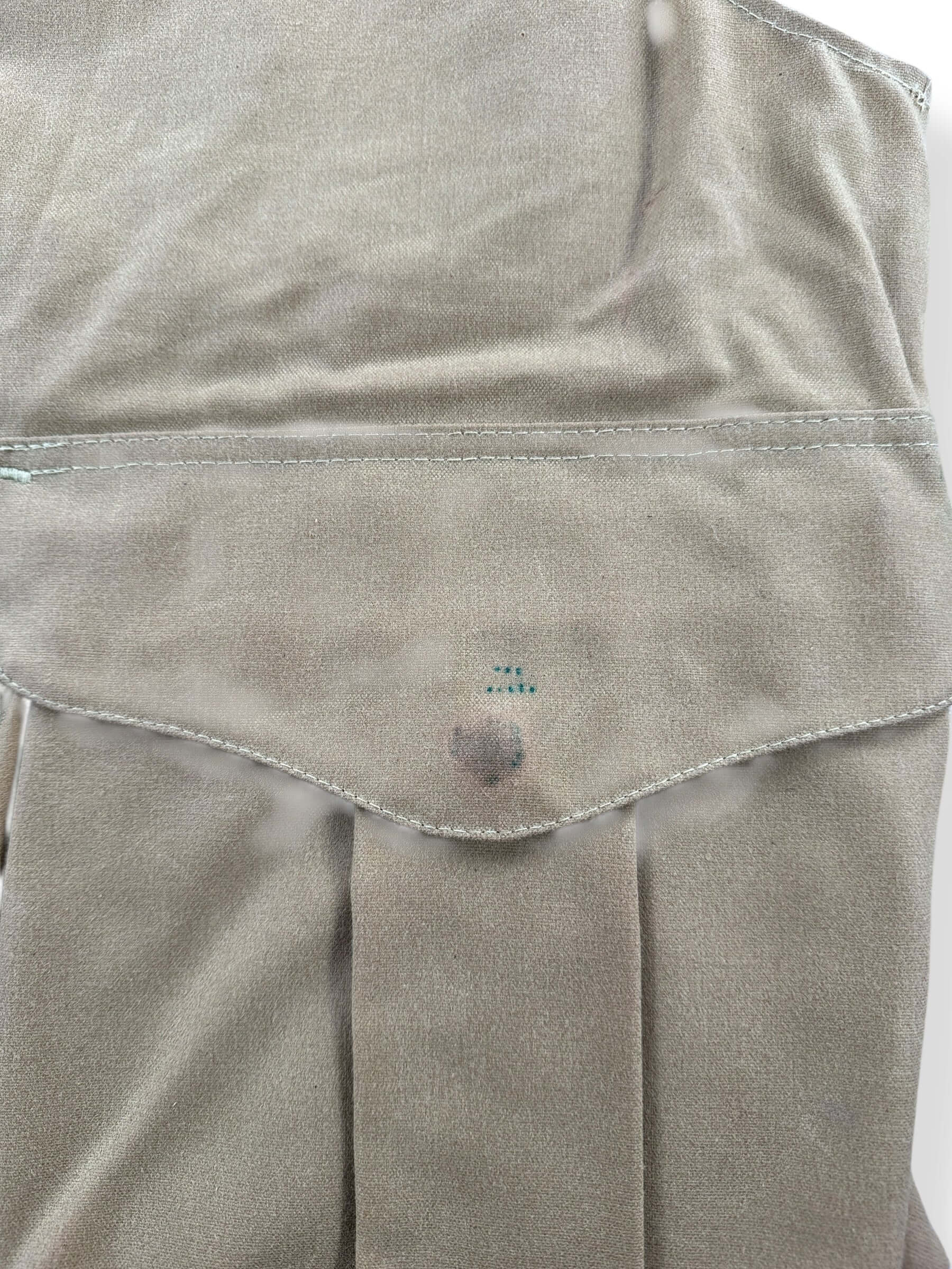 Pocket on Vintage Filson Dry Tin Hunting Vest SZ XL