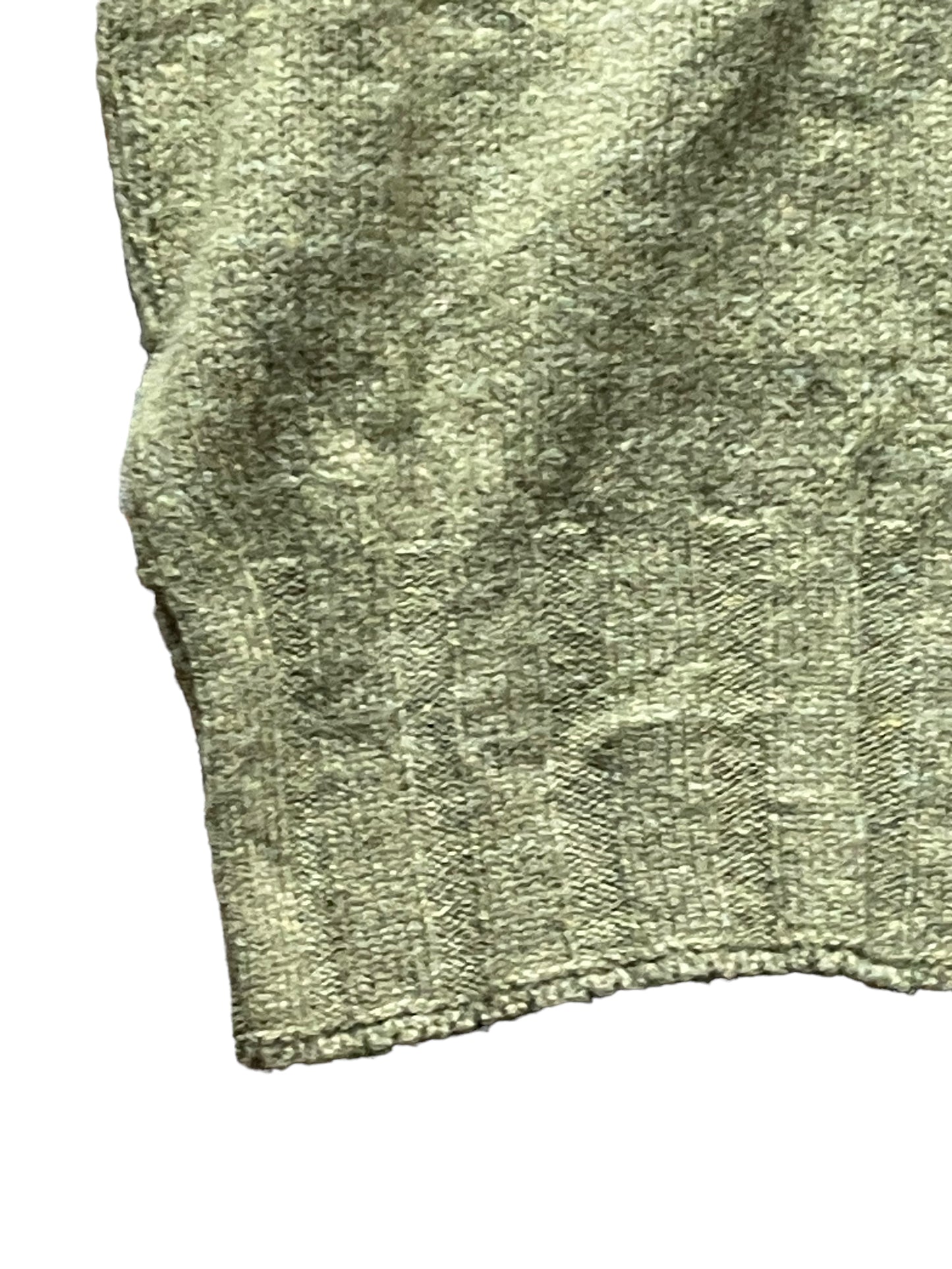 Vintage 1960s Green Wool Sweater Vest SZ L | Barn Owl Sweaters | Seattle Vintage