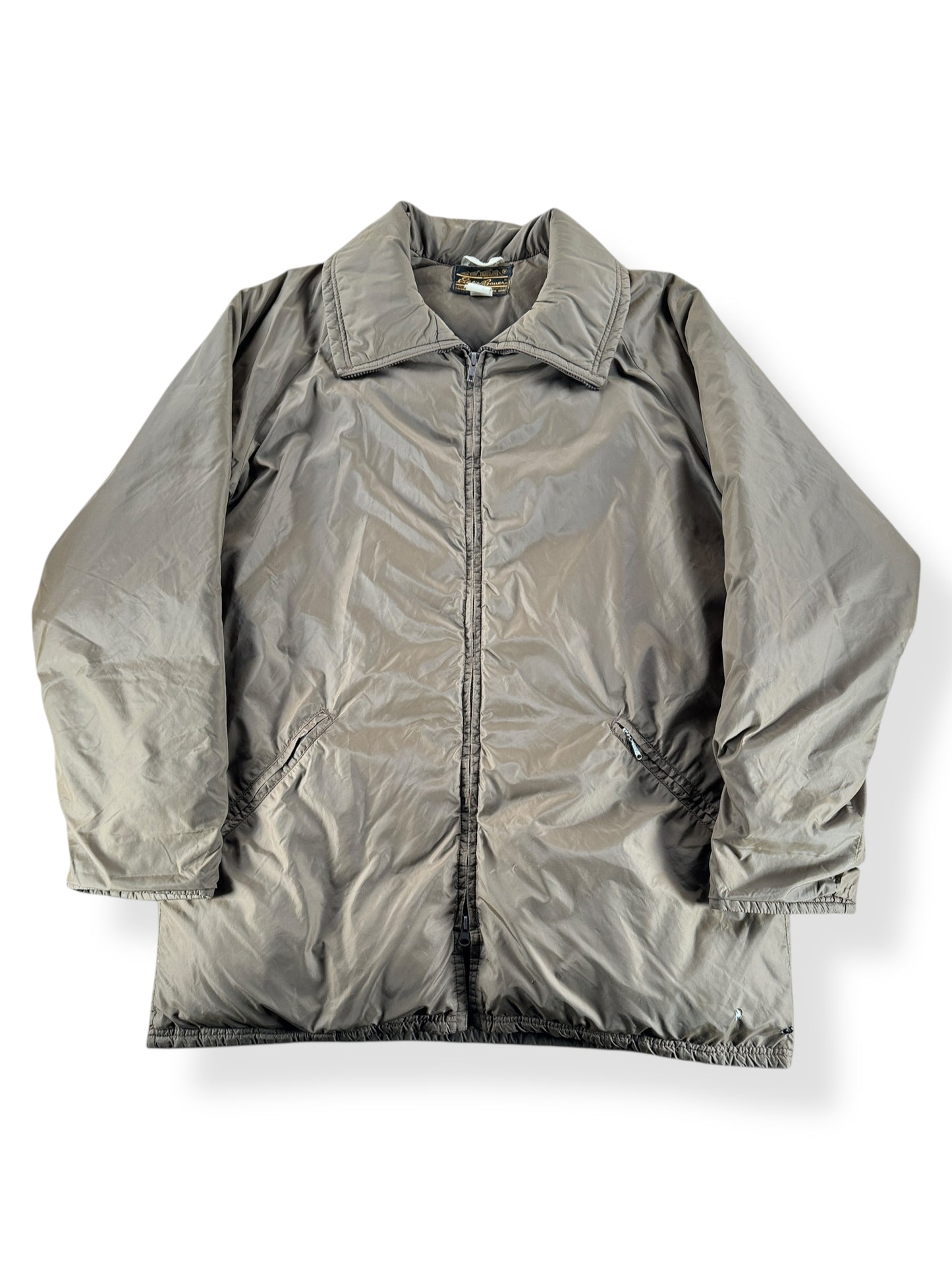 Front of Vintage Eddie Bauer Down Parka SZ XL AS IS