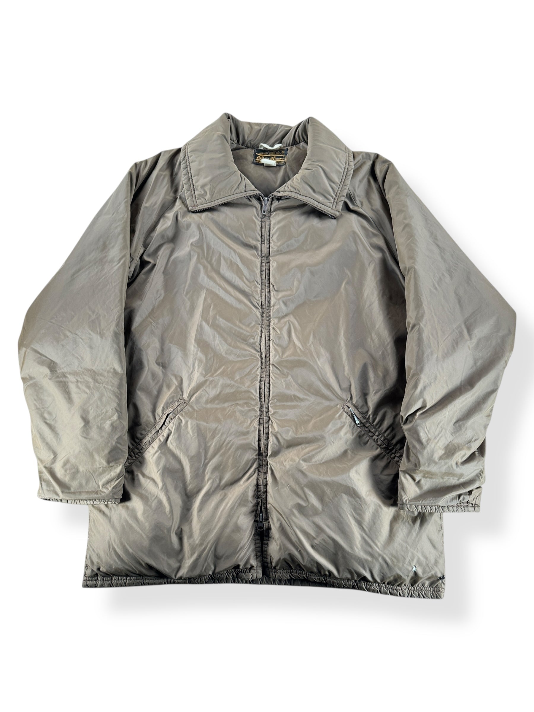 Front of Vintage Eddie Bauer Down Parka SZ XL AS IS
