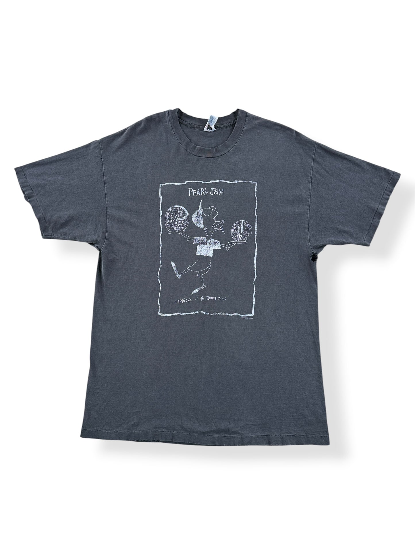 Front of Vintage Faded Pearl Jam Boundless Tee SZ XL (Fits L)