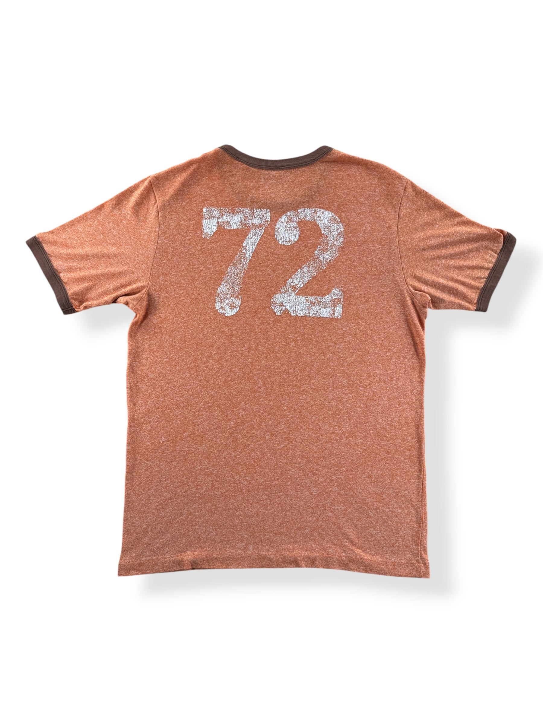 Back of Vintage Hurricane Mtn. Ringer Tee SZ L (Fits M)