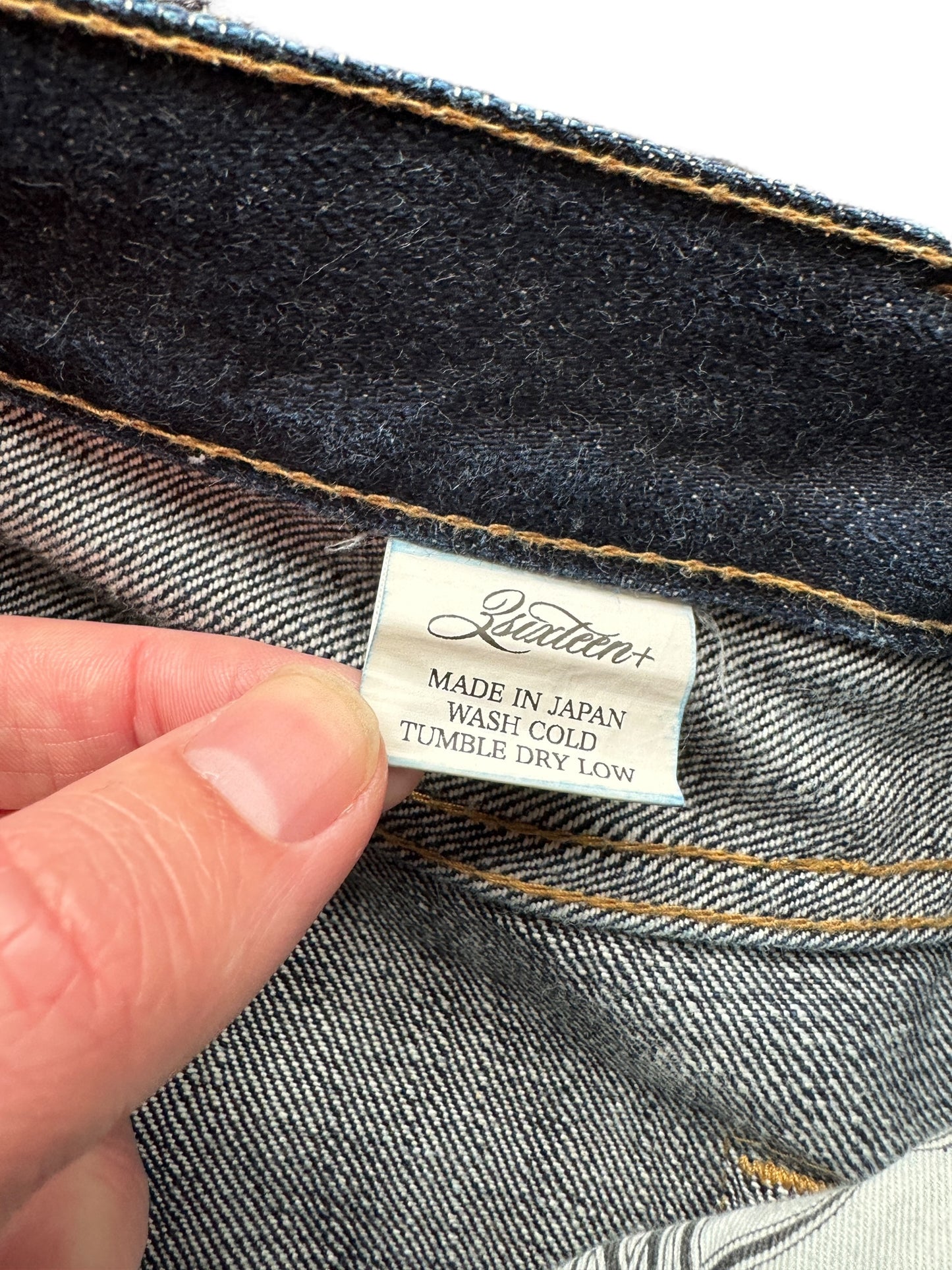 3sixteen 21BSP Tapered Fit Japanese Selvedge Jeans Few Washes W34