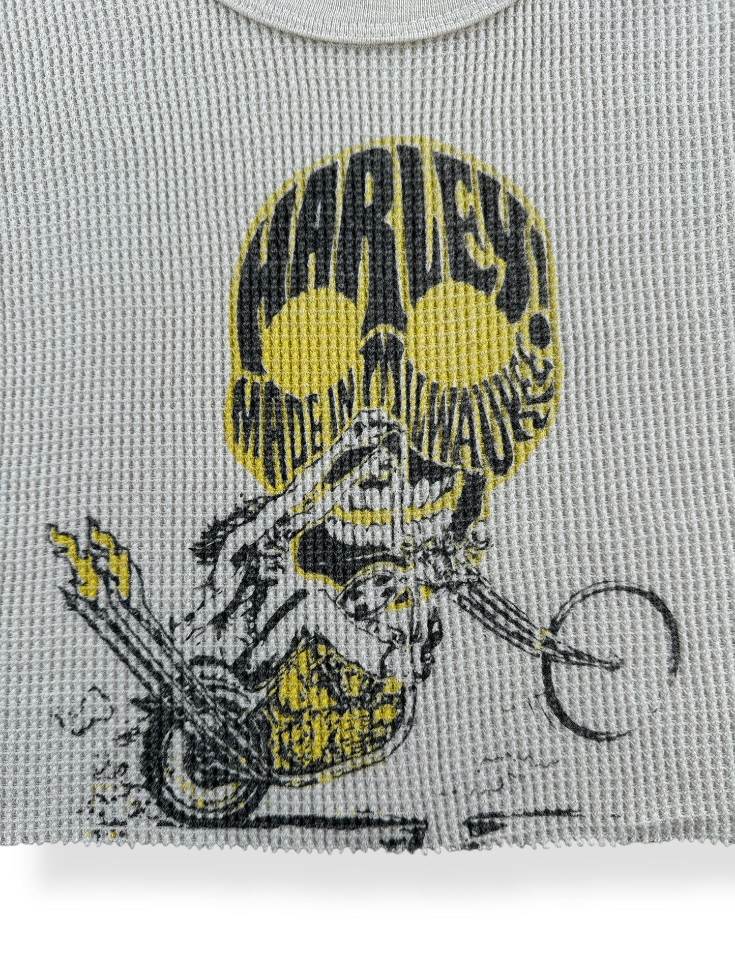 Front Graphic of Vintage Chopped Harley Thermal SZ S