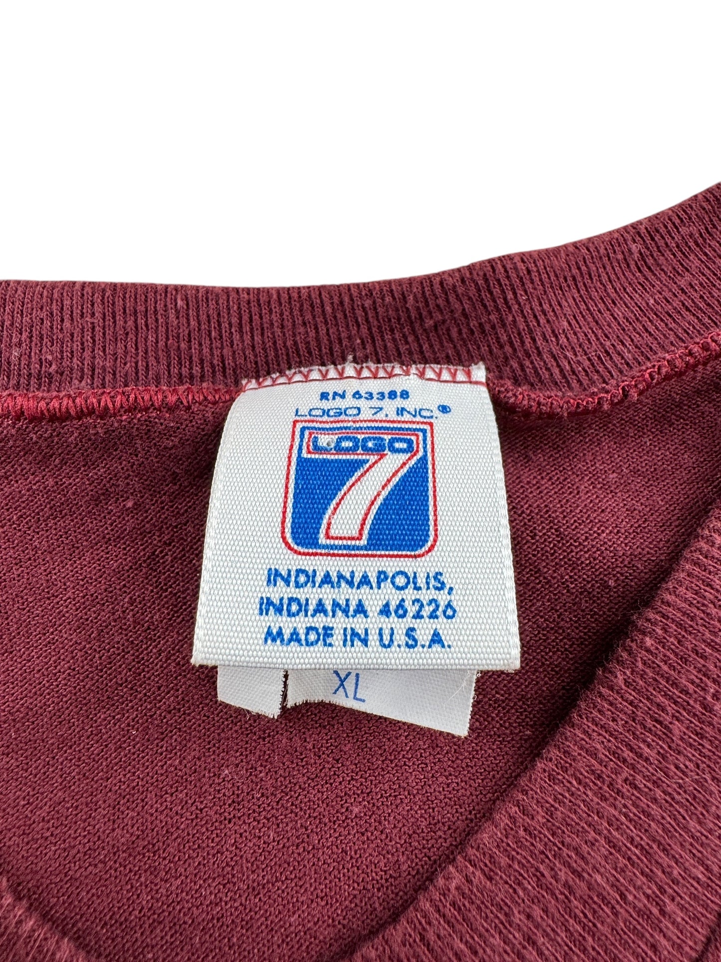 Tag on Vintage WSU Cotton Jersey SZ XL