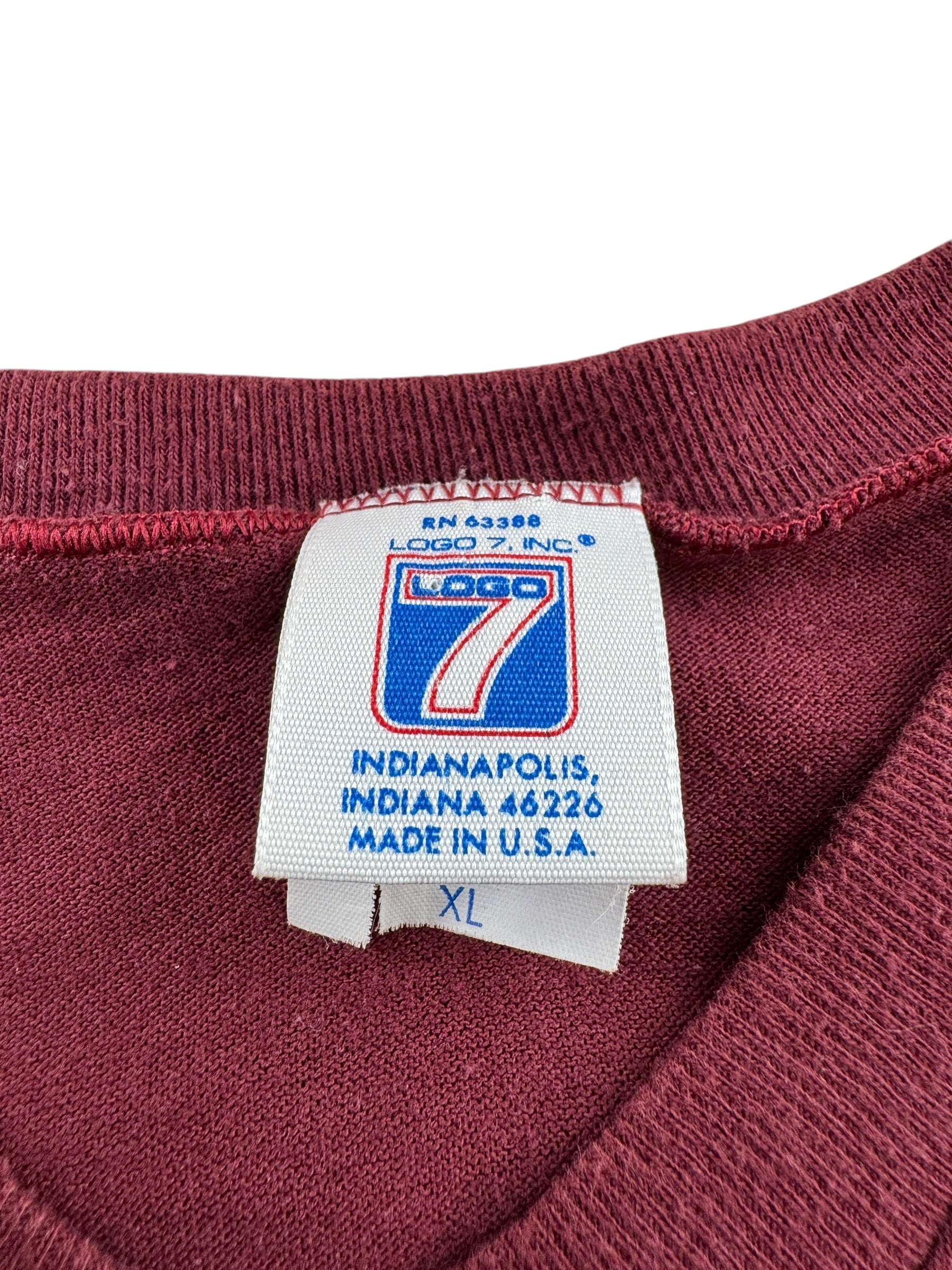 Tag on Vintage WSU Cotton Jersey SZ XL
