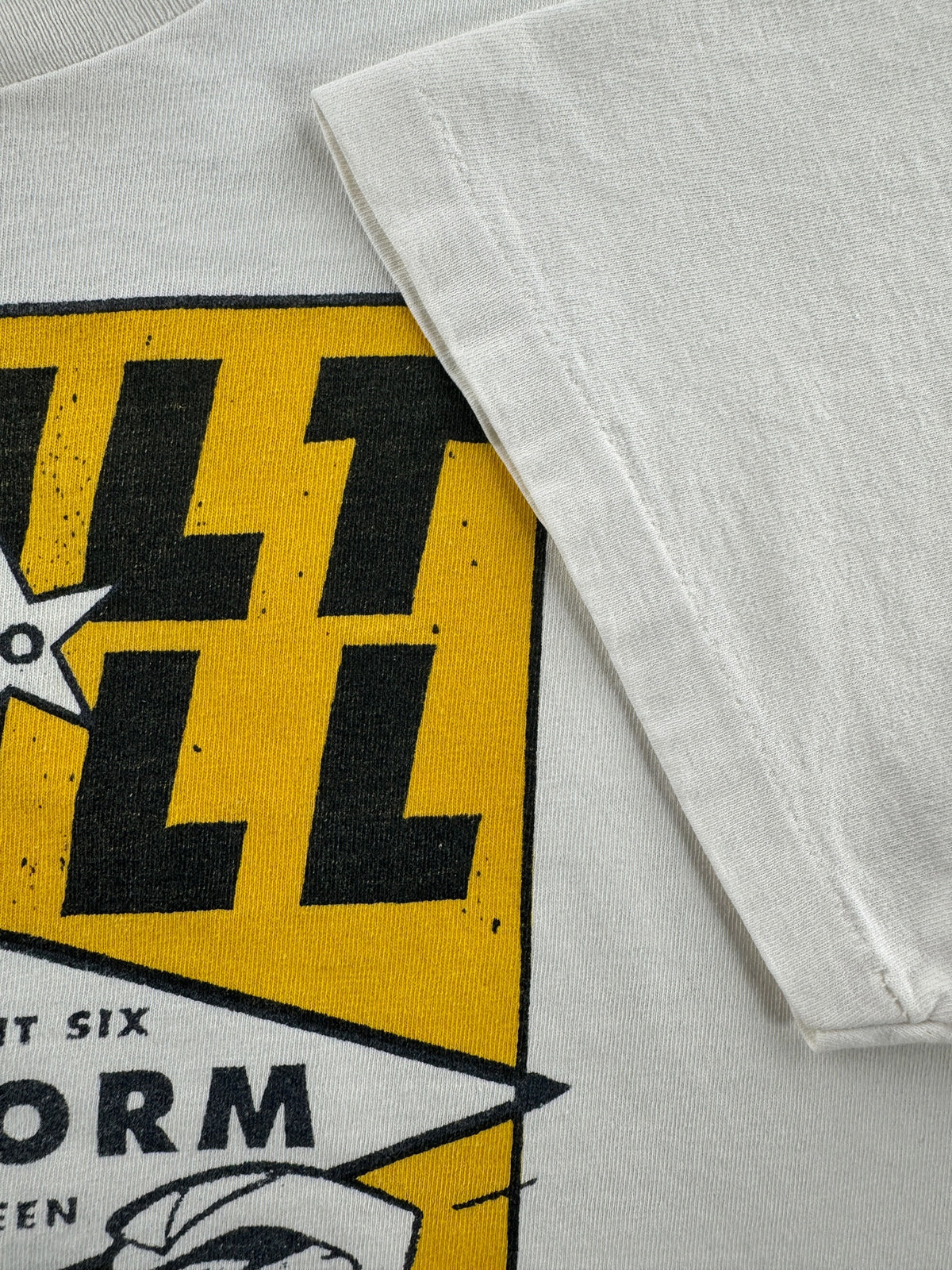 Single stitch sleeve on Vintage Built to Spill Silkworm Crocodile Cafe Show Tee SZ XL