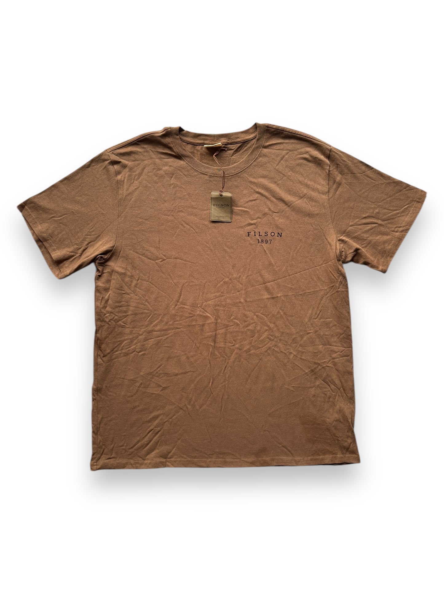 front of NWT Filson Outfitter Graphic Tee SZ XL