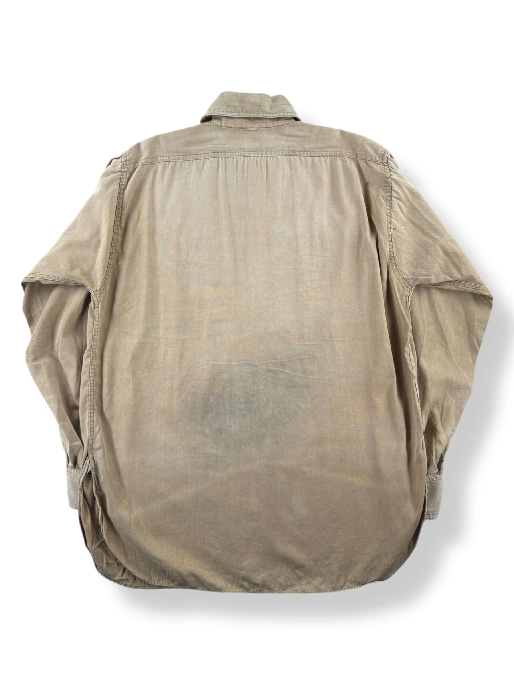 Back of Vintage Crest Army Chinstrap Top SZ L