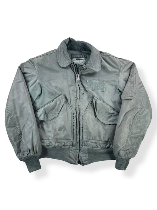 Front of Vintage Cold Weather Flyer Flight Jacket CWU-45/P SZ S