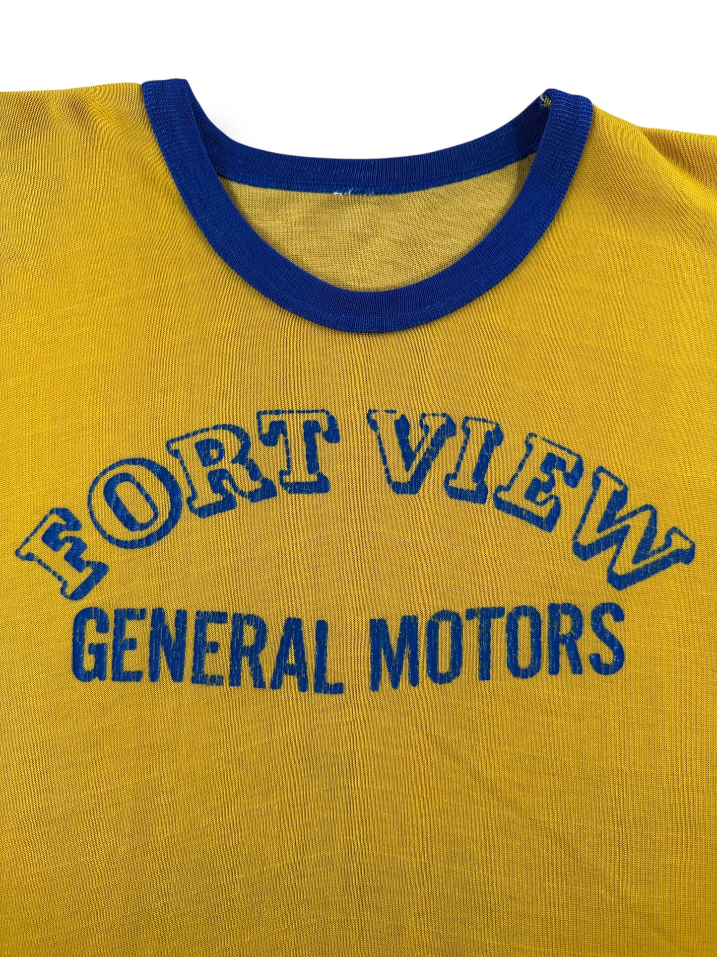 Graphic of Vintage 60s General Motors Durene Jersey SZ L