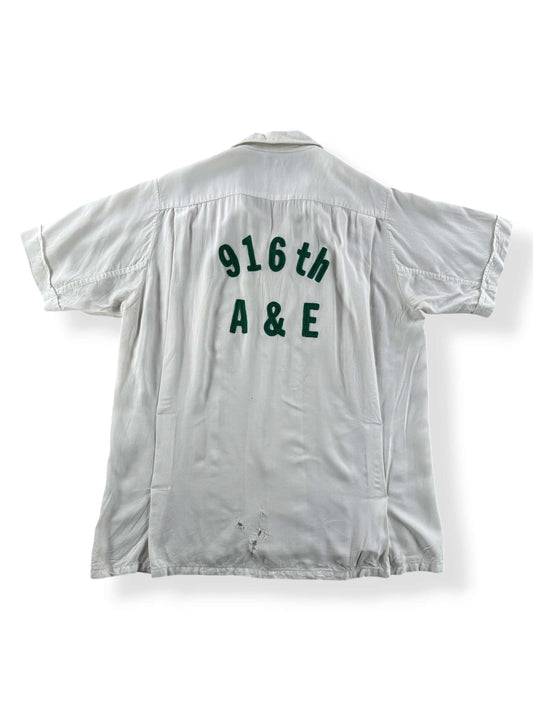Back of Vintage Bill's Bowling Shirt SZ M - AS IS