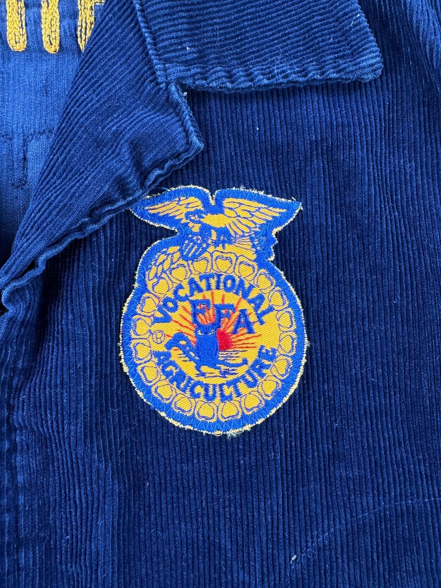 Patch view of Vintage 80s Washington FFA Jacket SZ 40