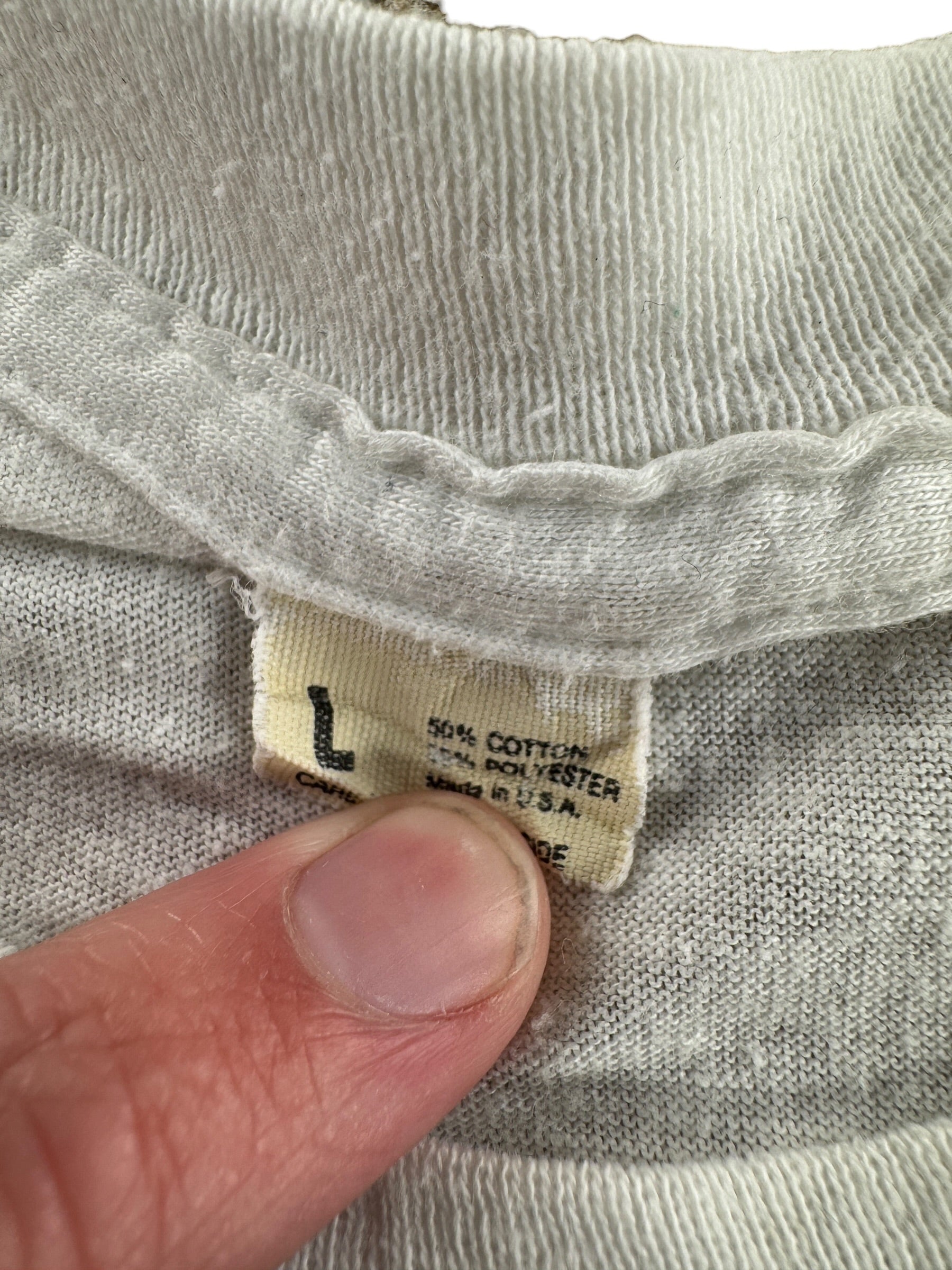 Tag on Vintage Early 80s Sex Pistols Tank Top SZ L (Fits M)