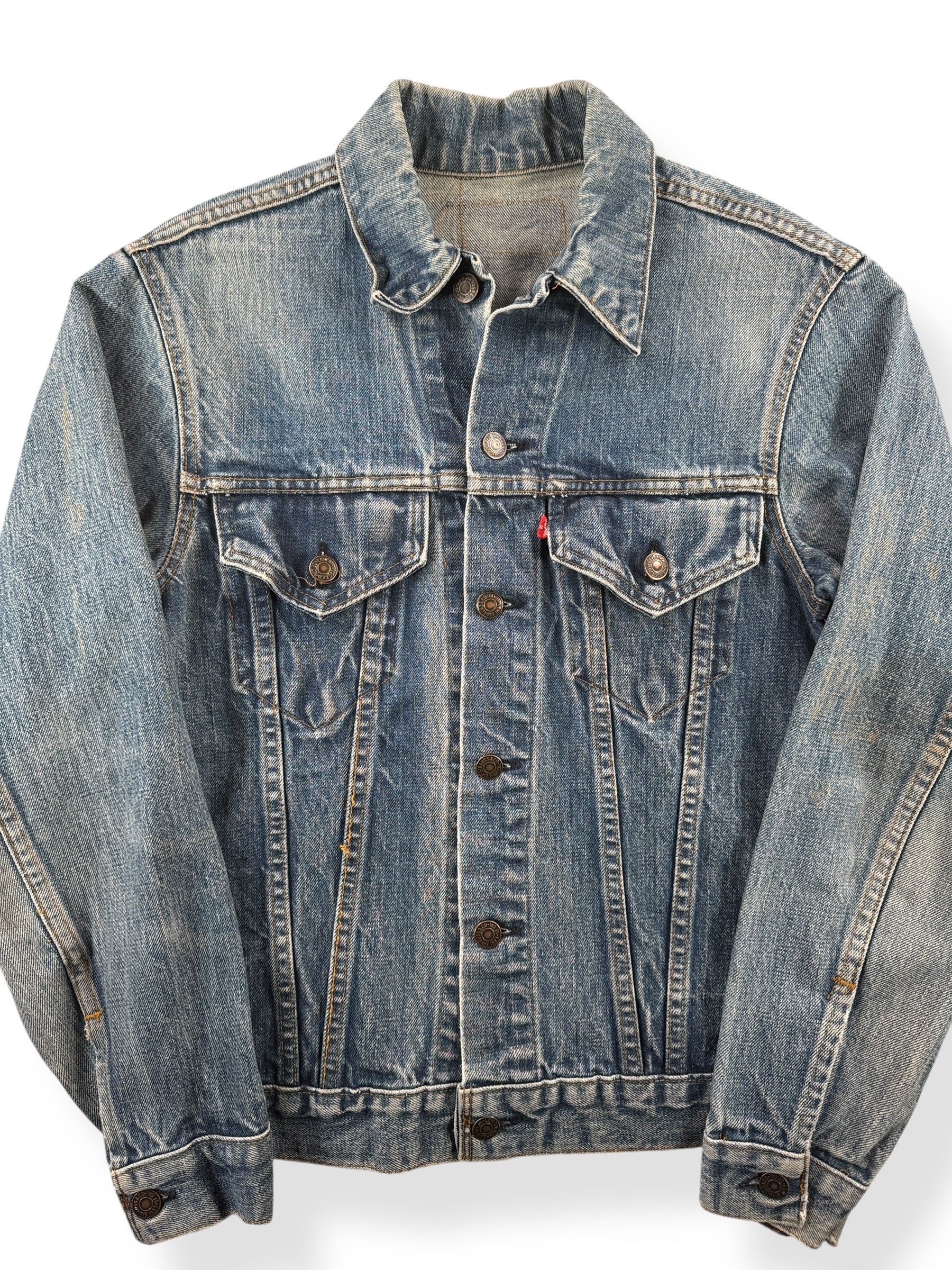 Vintage Levi's 2 Pocket Type 3 Denim Trucker SZ 36 (Fits XS) – The