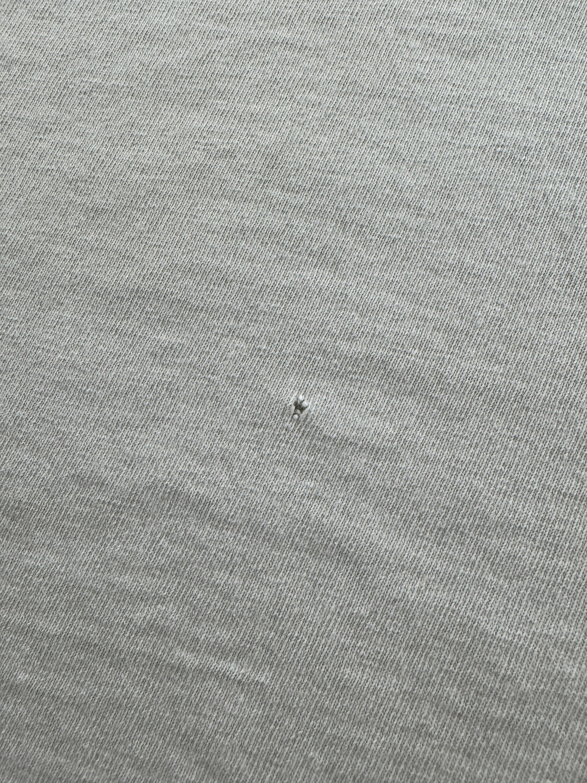 Small pinhole on back of Vintage Buck Shirt SZ L
