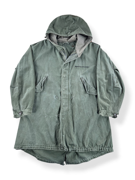 Front of Vintage Military Fishtail Parka SZ M (Fits XXL) - AS IS