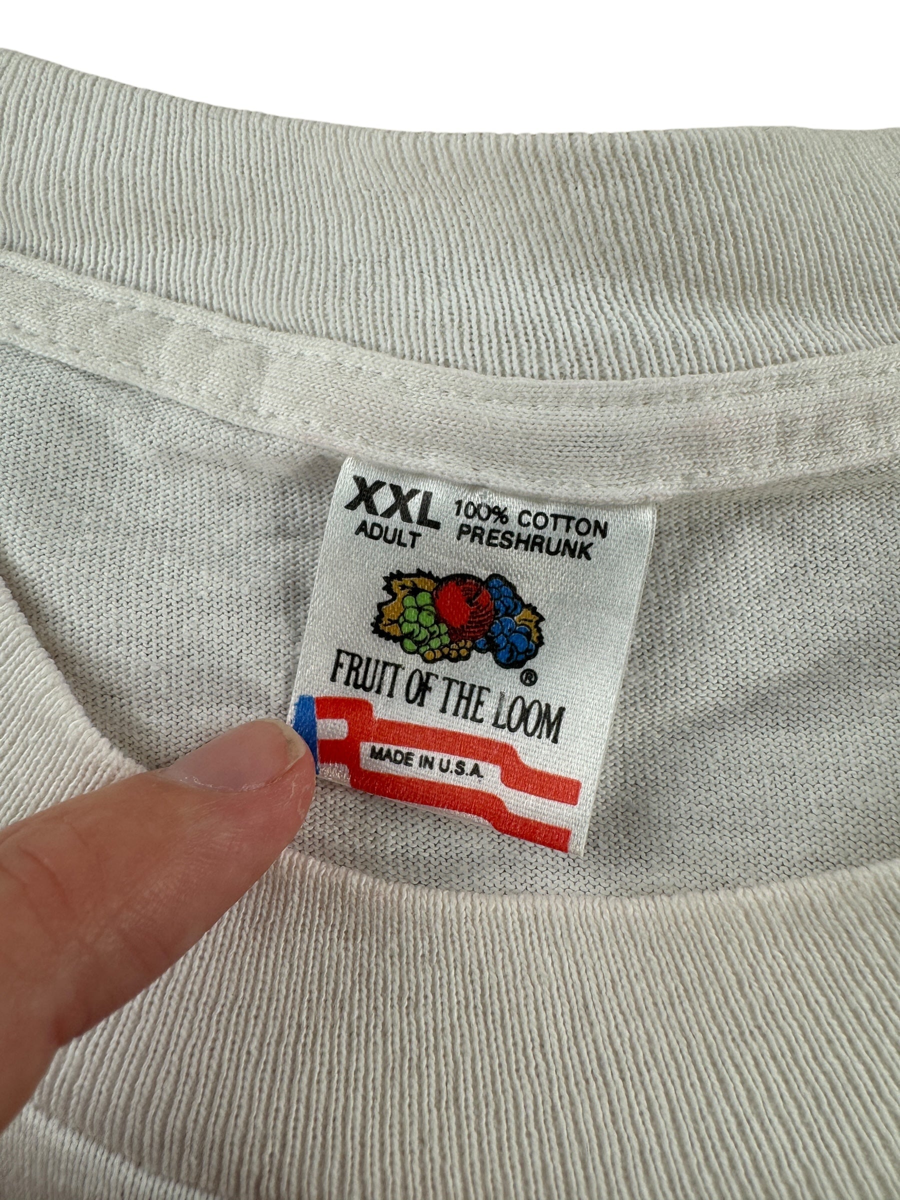 Tag on Vintage Anal Retentive Joke Tee SZ XL