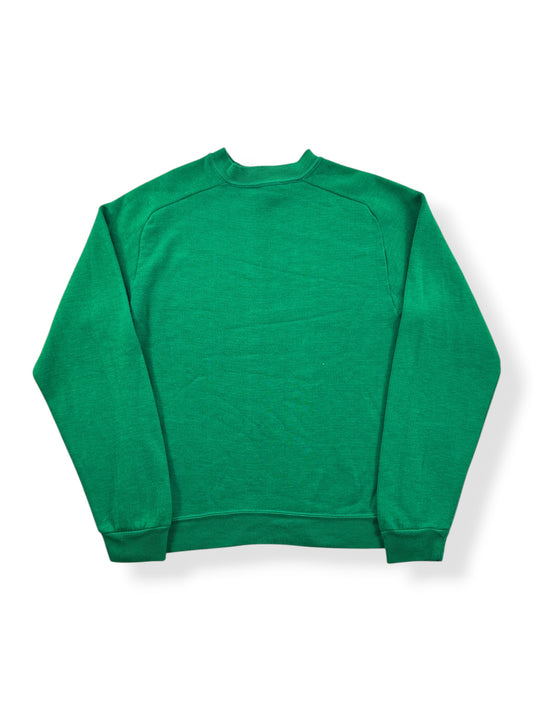 Front of Vintage 60s Green Crewneck SZ XS
