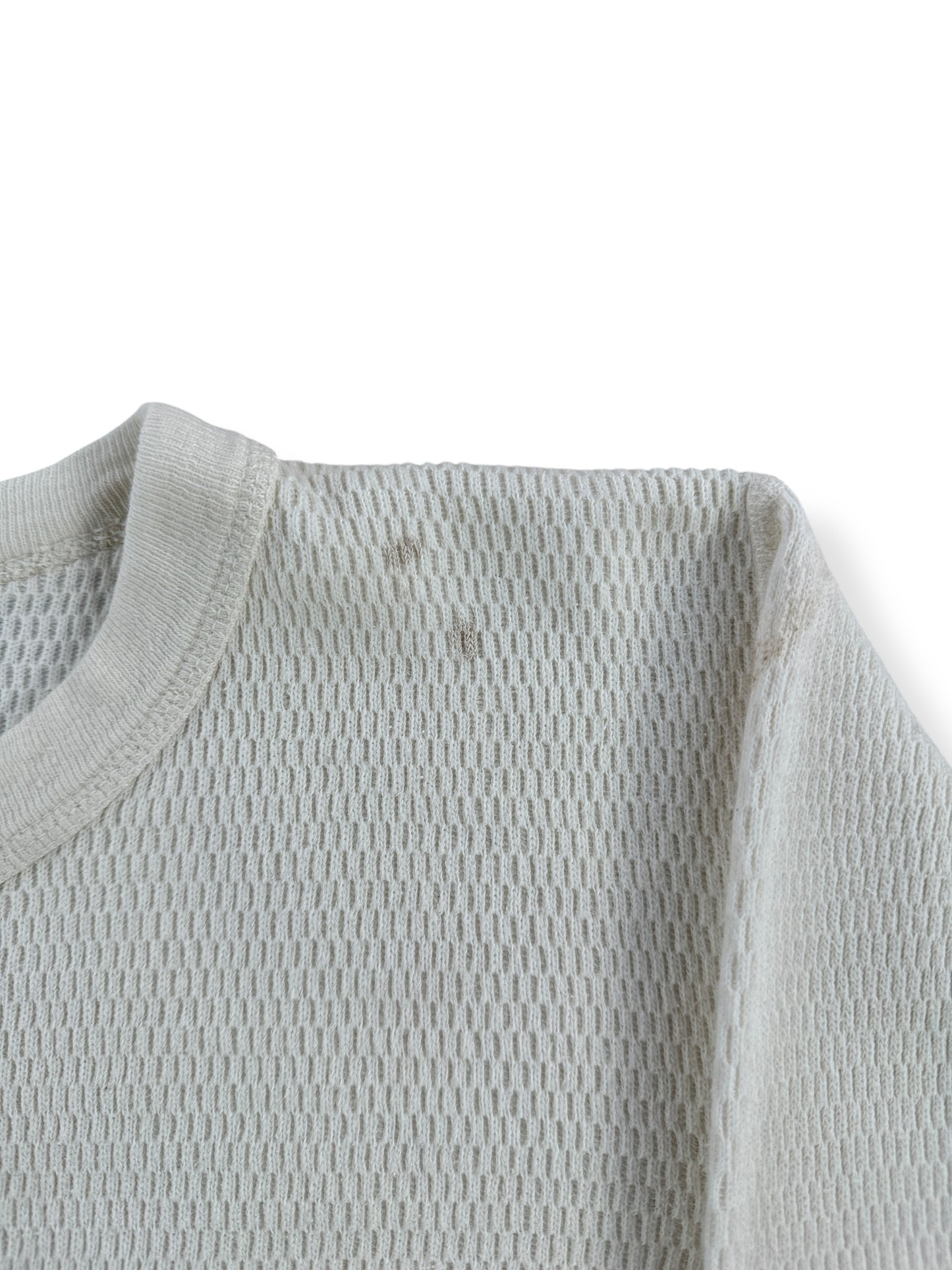 Stains on Vintage Towncraft Thermal Top SZ S