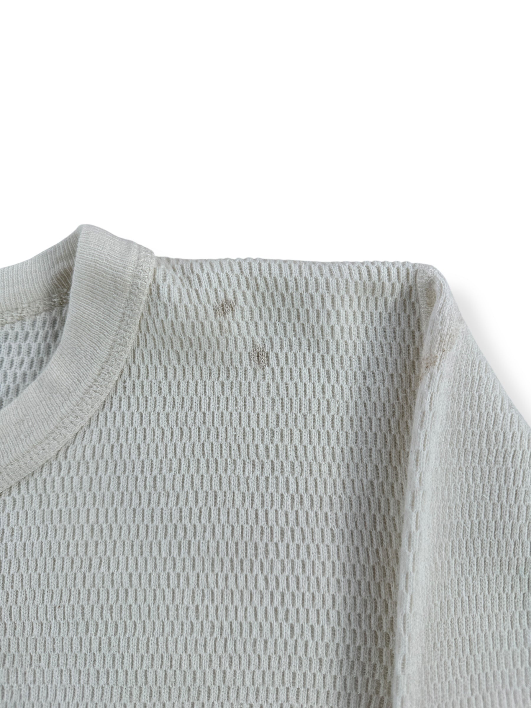 Stains on Vintage Towncraft Thermal Top SZ S