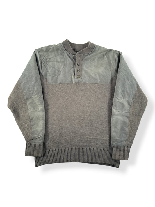 Front of Filson Henley Guide Sweater SZ L