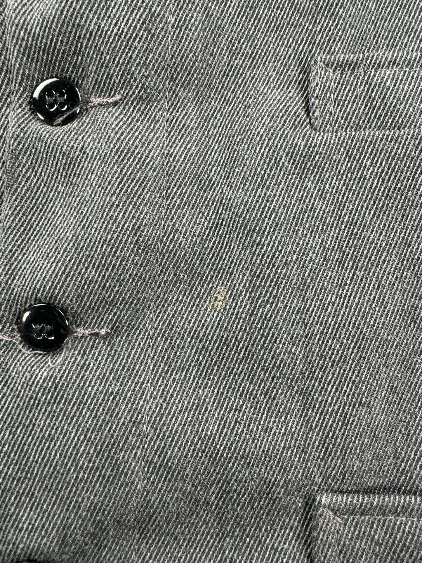 Stain on Filson Whipcord Western Vest SZ M