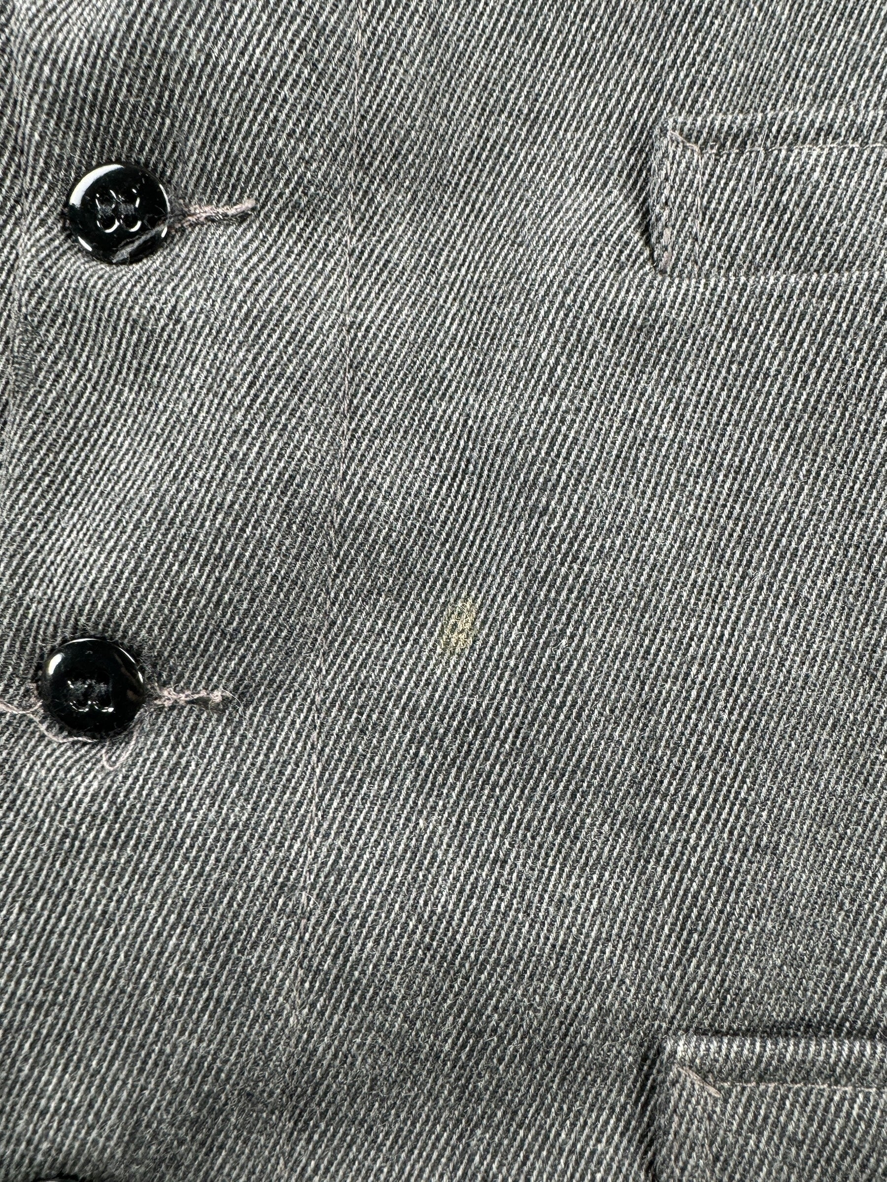 Stain on Filson Whipcord Western Vest SZ M