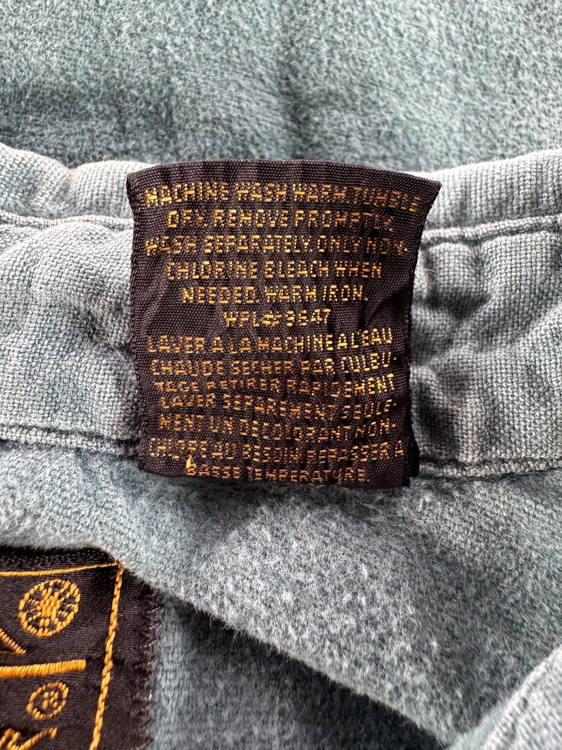 Tag on Vintage 80's Eddie Bauer Chamois Shirt SZ XL