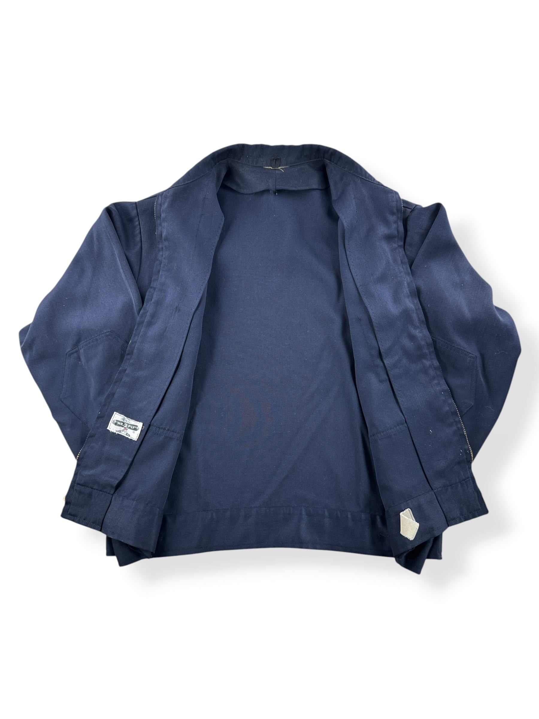 Inside of Vintage Mr. 2 Ply Rayon Gas Station Jacket SZ XL