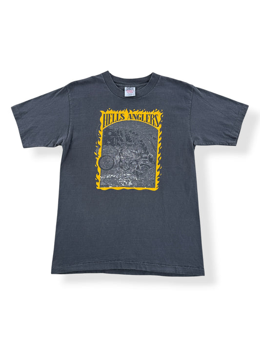 Front of Vintage Hell's Anglers Ray Troll Tee SZ L (Fits M)