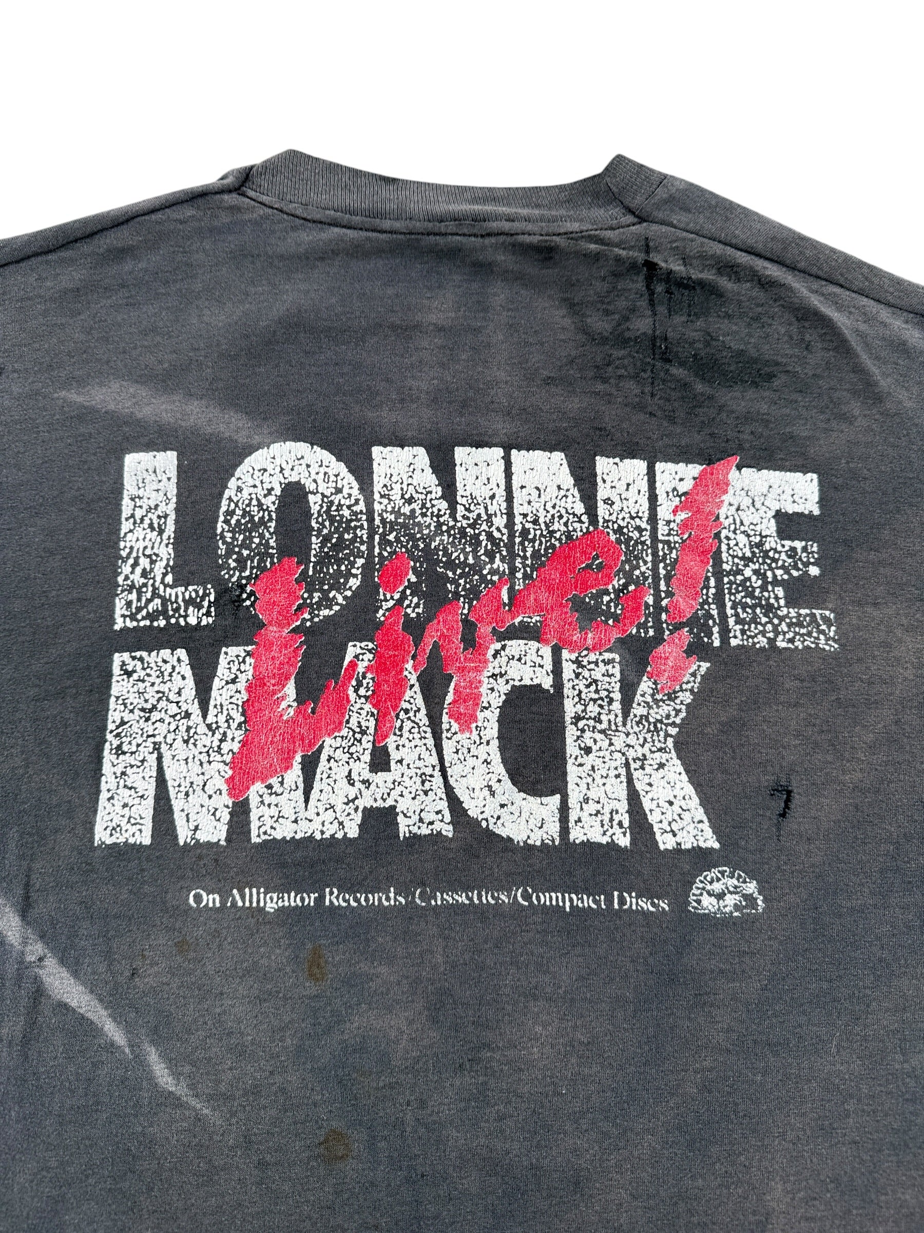 Back Graphic of Vintage Lonnie Mack Killer V Tee SZ L
