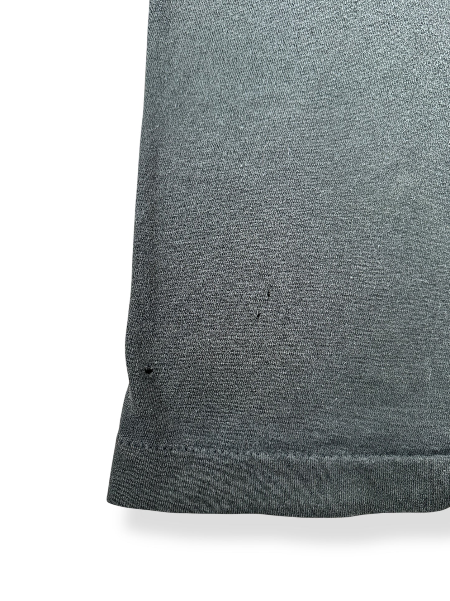 Holes on Vintage Rolling Stones Steel Wheels '89 Tee SZ XL