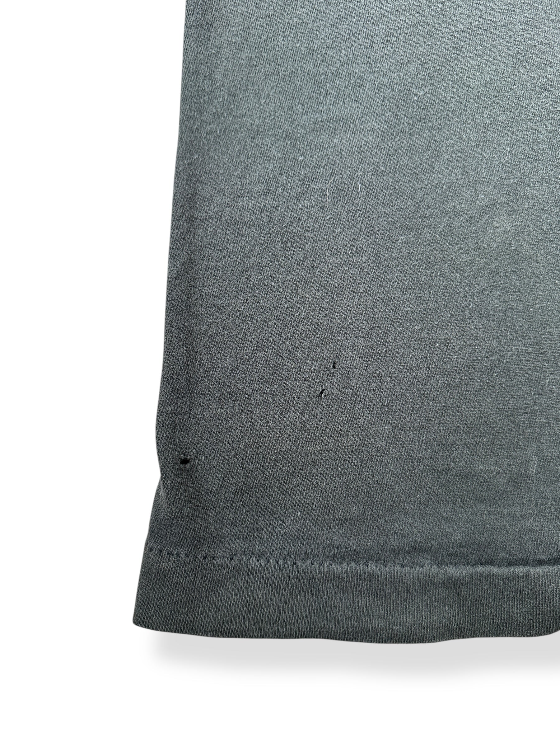 Holes on Vintage Rolling Stones Steel Wheels '89 Tee SZ XL