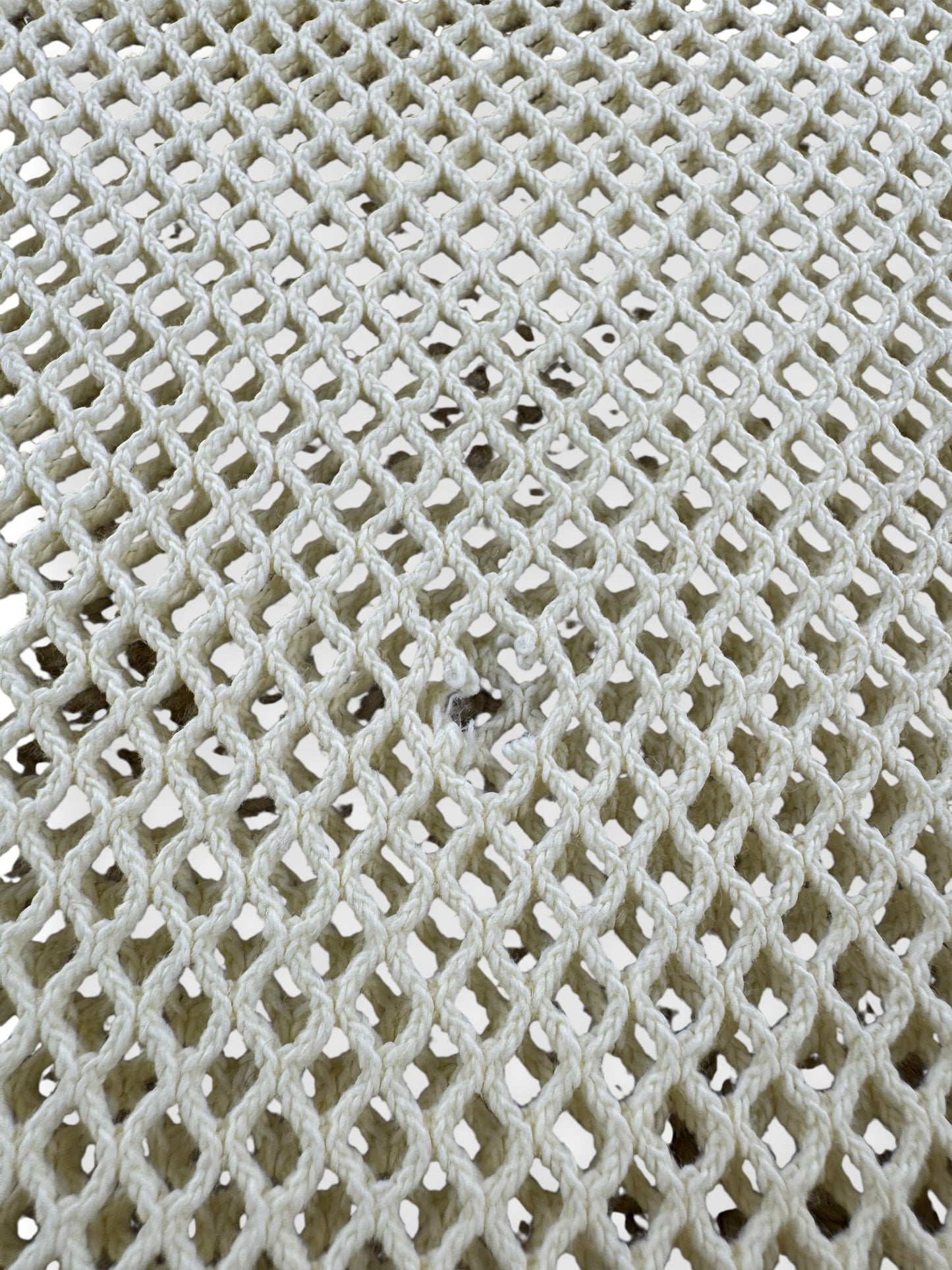 Undone Threads on Vintage Nordic Fishnet Thermal Top SZ S