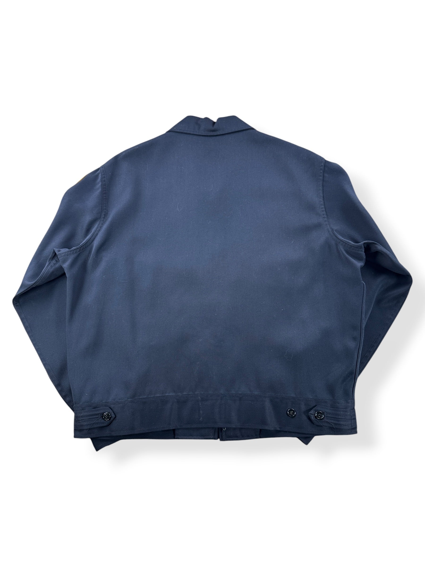 Back of Vinage 1960s Leon Work Jacket SZ 44