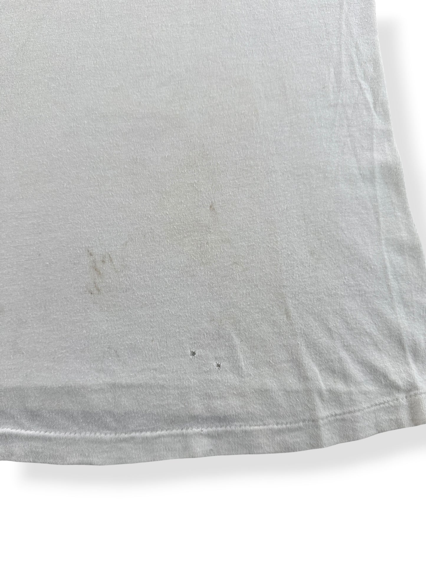 Staining on Vintage Darrington Rodeo Ringer Tee SZ L