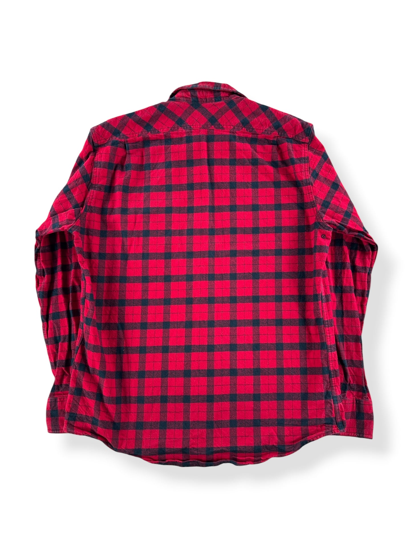 Back of Filson Alaskan Guide Shirt SZ L