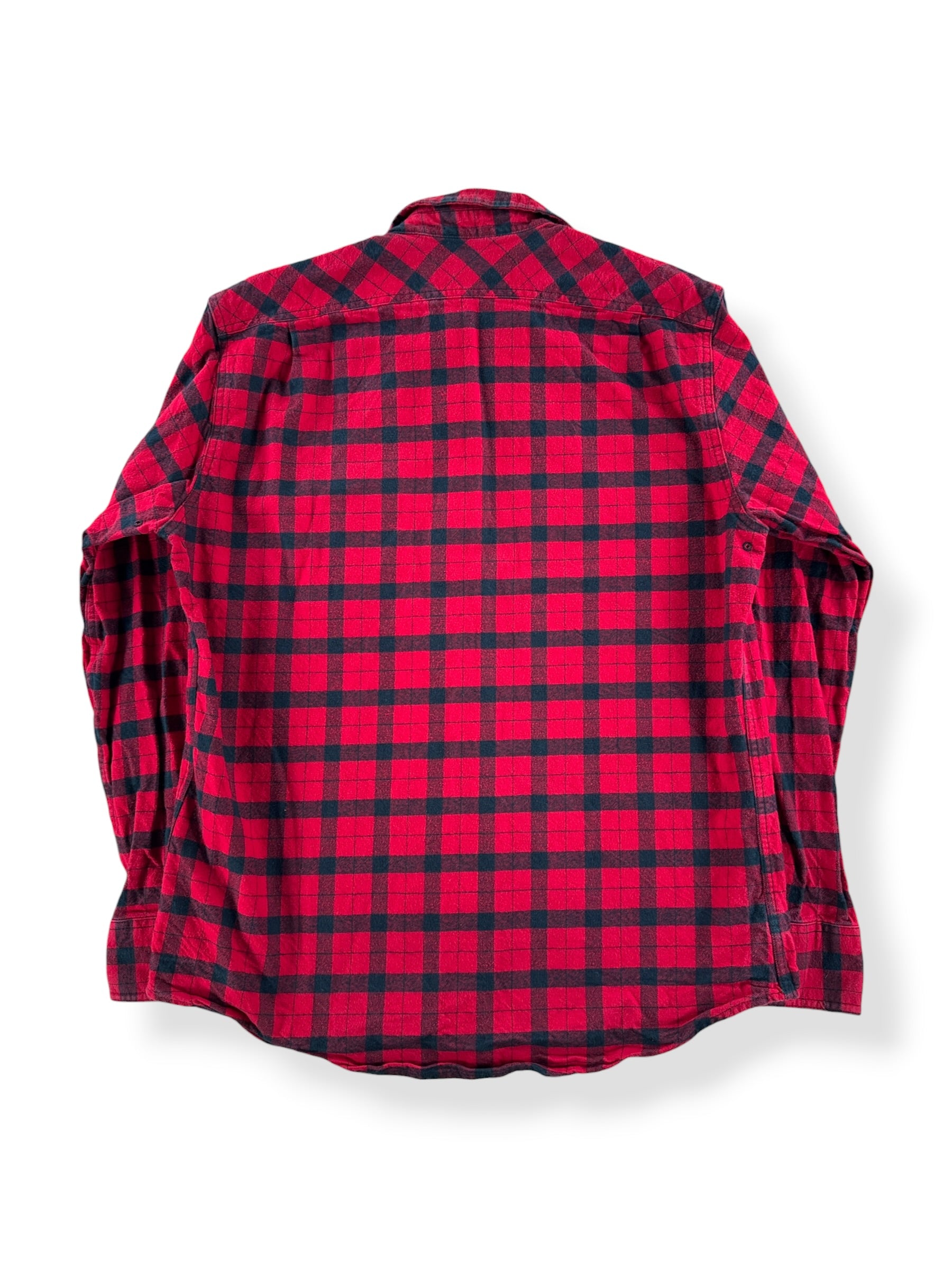 Back of Filson Alaskan Guide Shirt SZ L