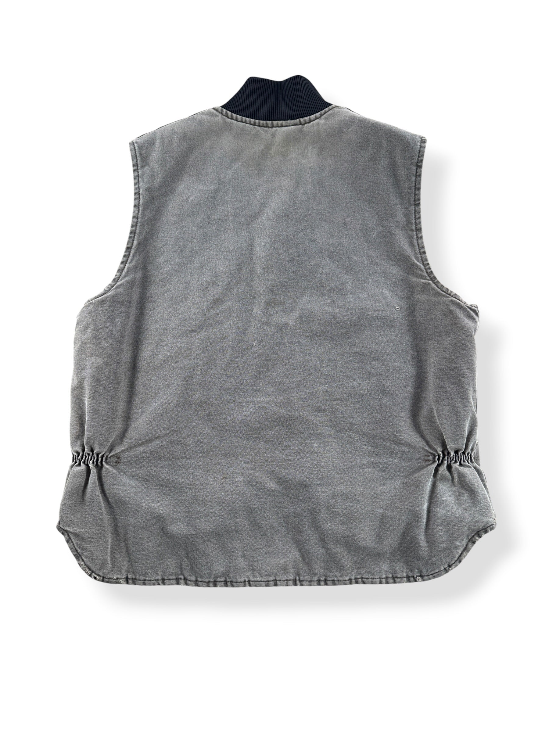 Back of Vintage Thrashed Carhartt Vest SZ XL