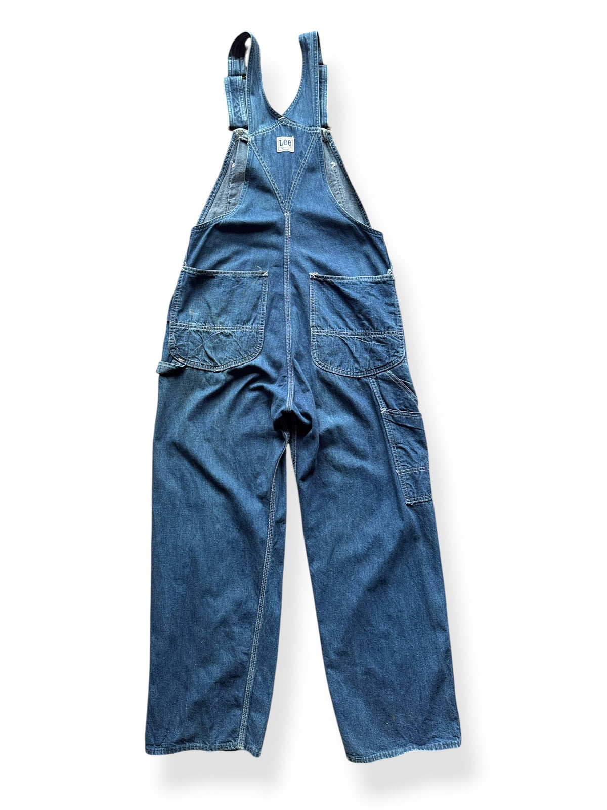 Back of Vintage Lee Overalls W33
