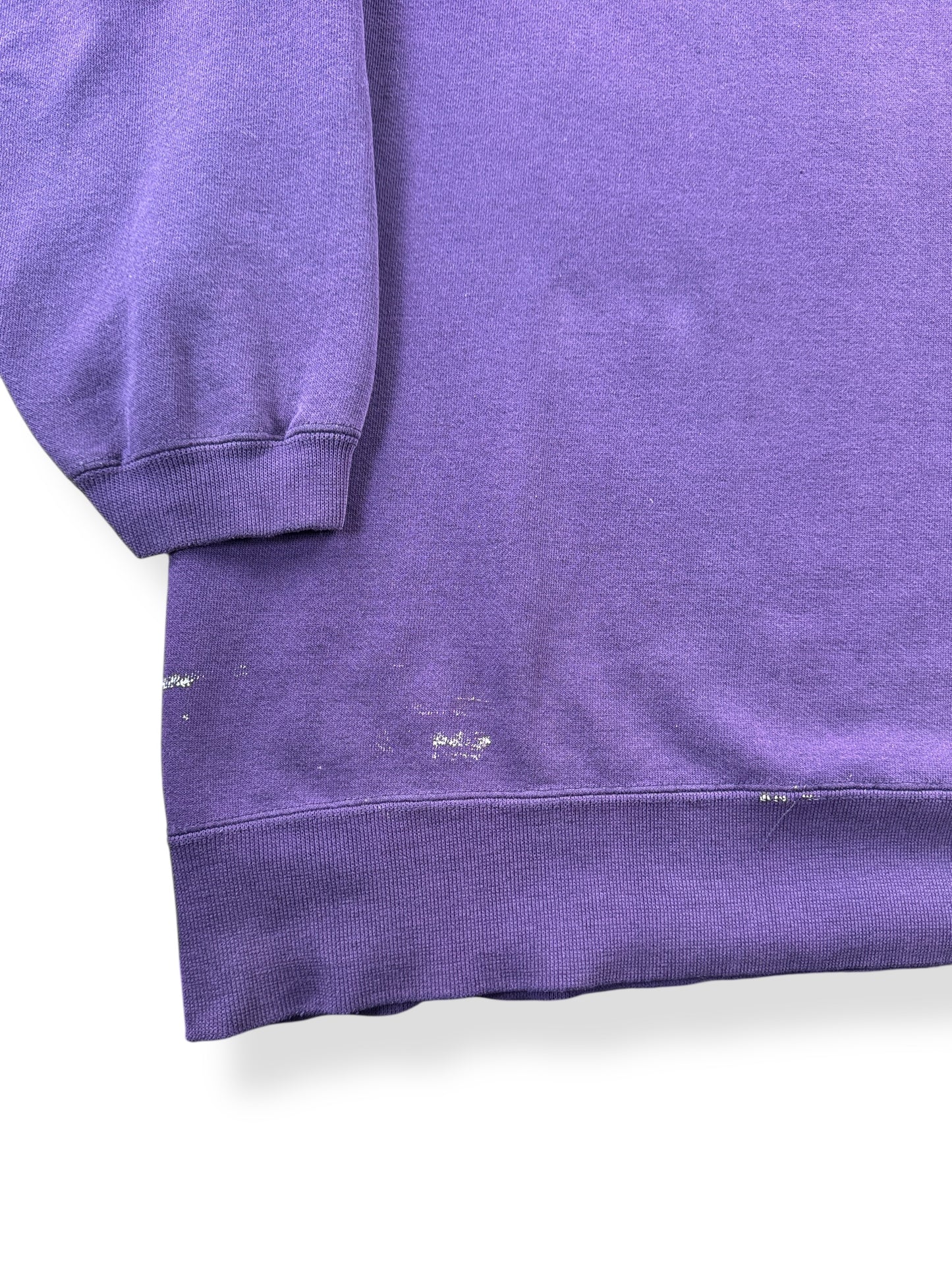 Stains on Vintage Huskies '96 Plymouth Holiday Bowl Crewneck SZ L