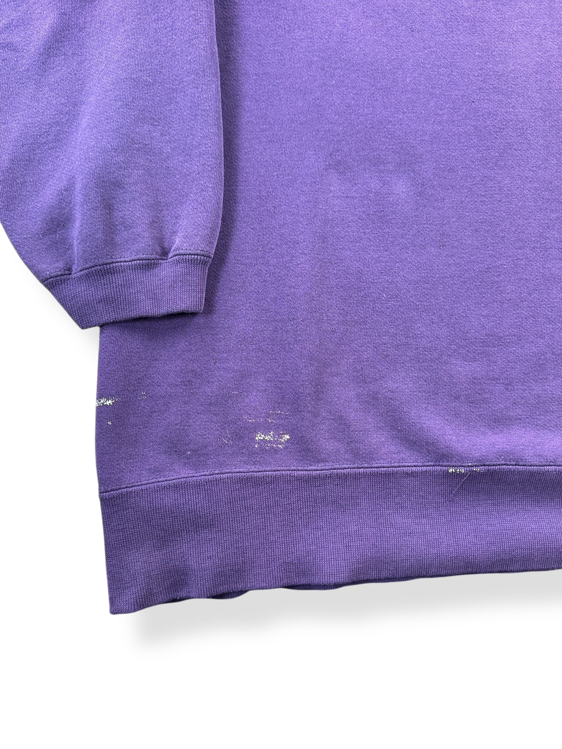 Stains on Vintage Huskies '96 Plymouth Holiday Bowl Crewneck SZ L