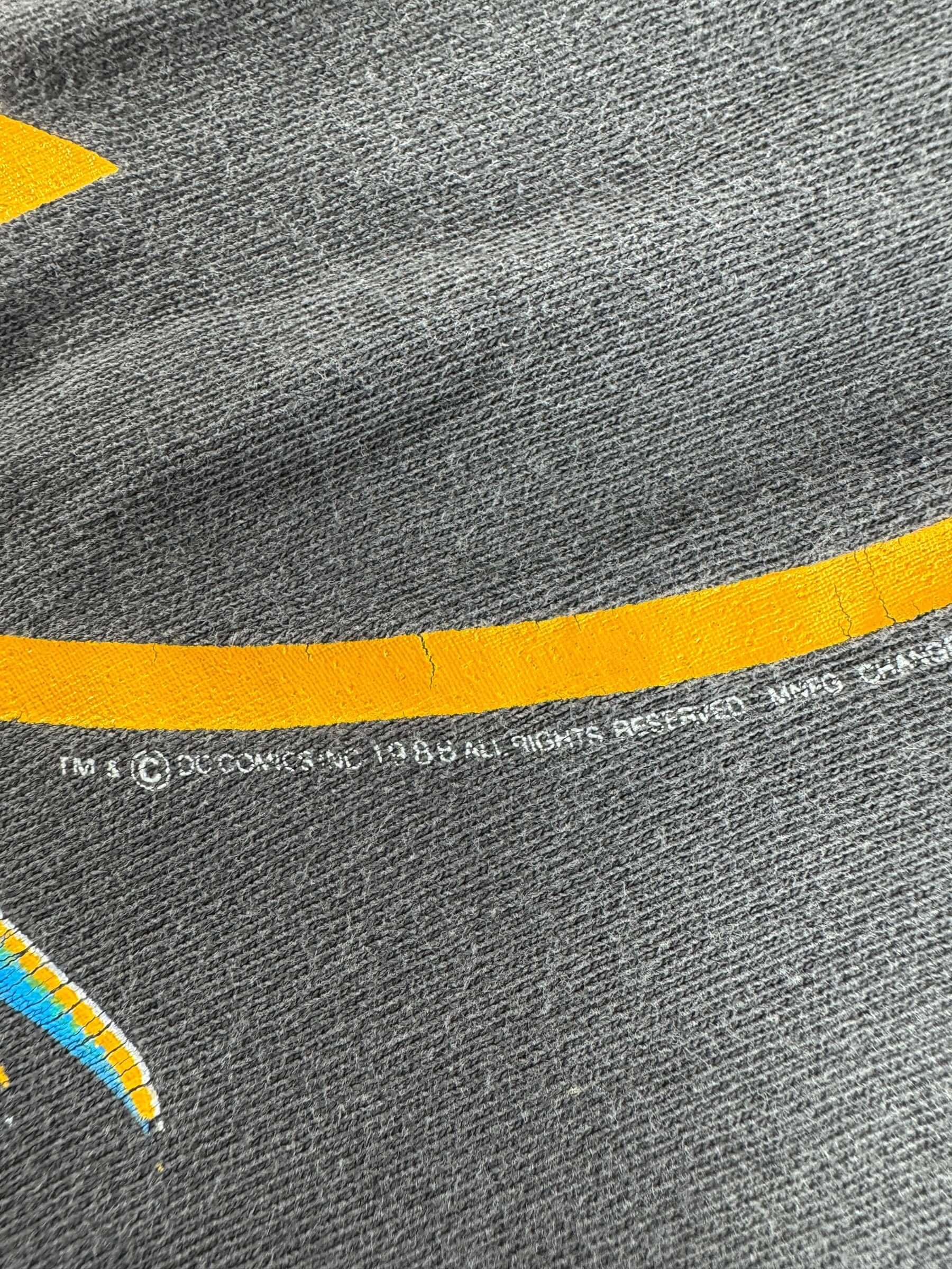 Trademark on Vintage 1988 Batman Tee SZ L